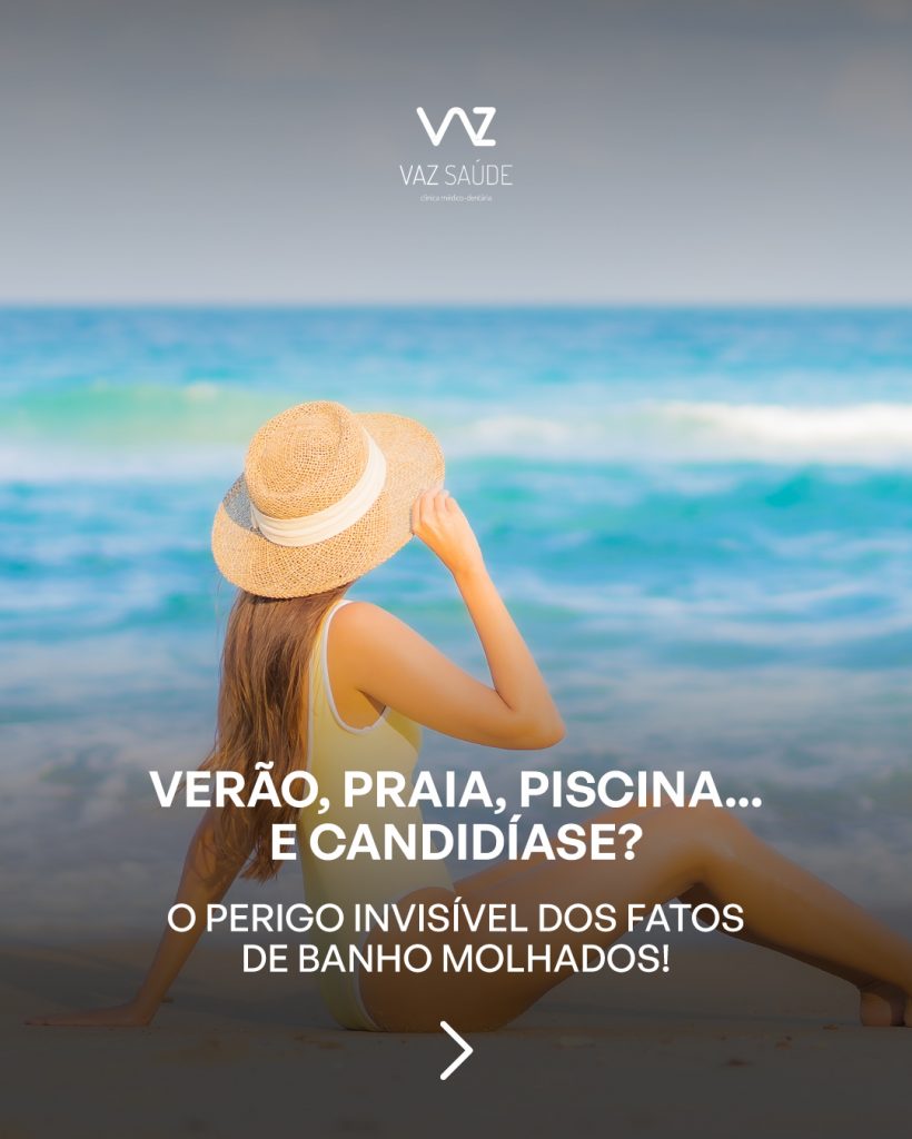 Verão, praia, piscina… e candidíase? O perigo invisível dos fatos de banho molhados